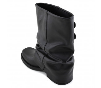 BOTA BIKER ARRUGADA