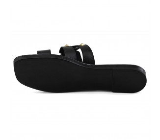SANDALIA ZUECO TACHAS