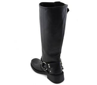 BOTA BIKER LARGA ESTRIBO