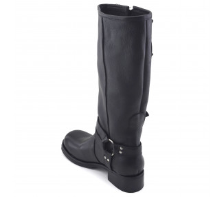 BOTA CAÑA ALTA CON HEBILLAS