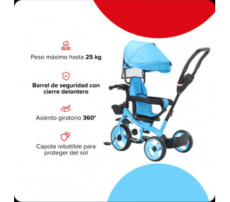 TRICICLO 360° C/LUZ