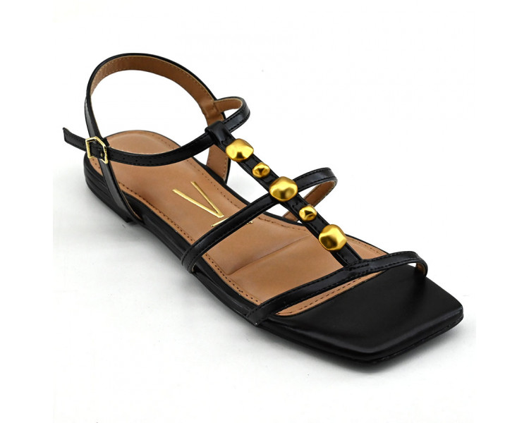SANDALIA TIRAS CON TACHAS SANDALIA TIRAS CON TACHAS