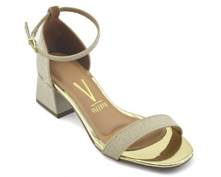 SANDALIA LUREX TALONERA SANDALIA LUREX TALONERA