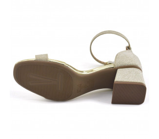 SANDALIA LUREX TALONERA SANDALIA LUREX TALONERA