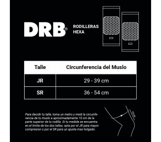 RODILLERA VOLLEY HEXA
