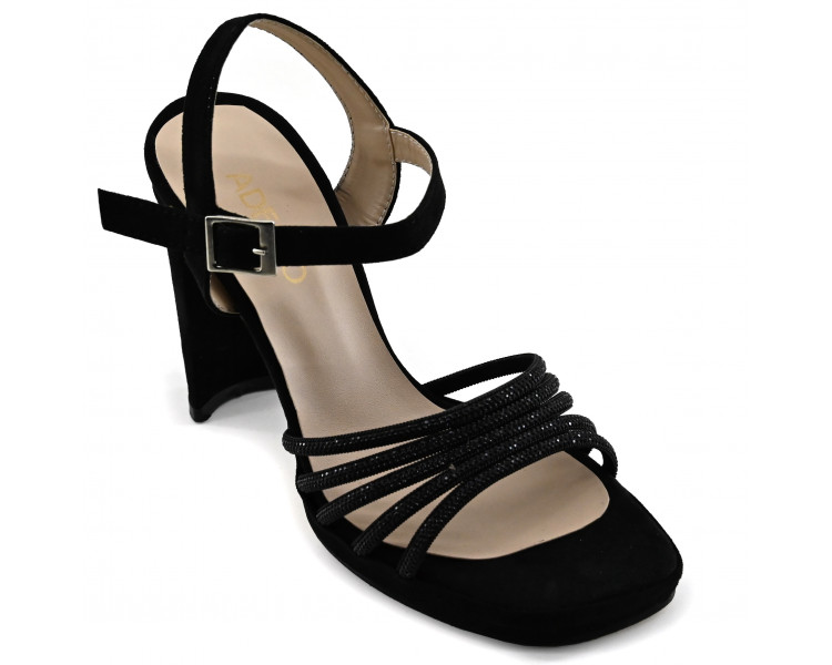 SANDALIA TIRAS STRASS