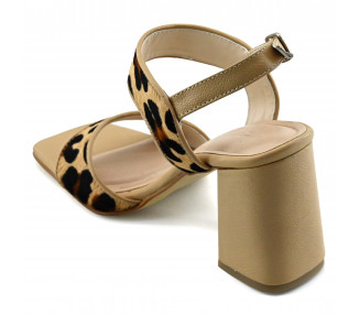 SANDALIA ANIMAL PRINT